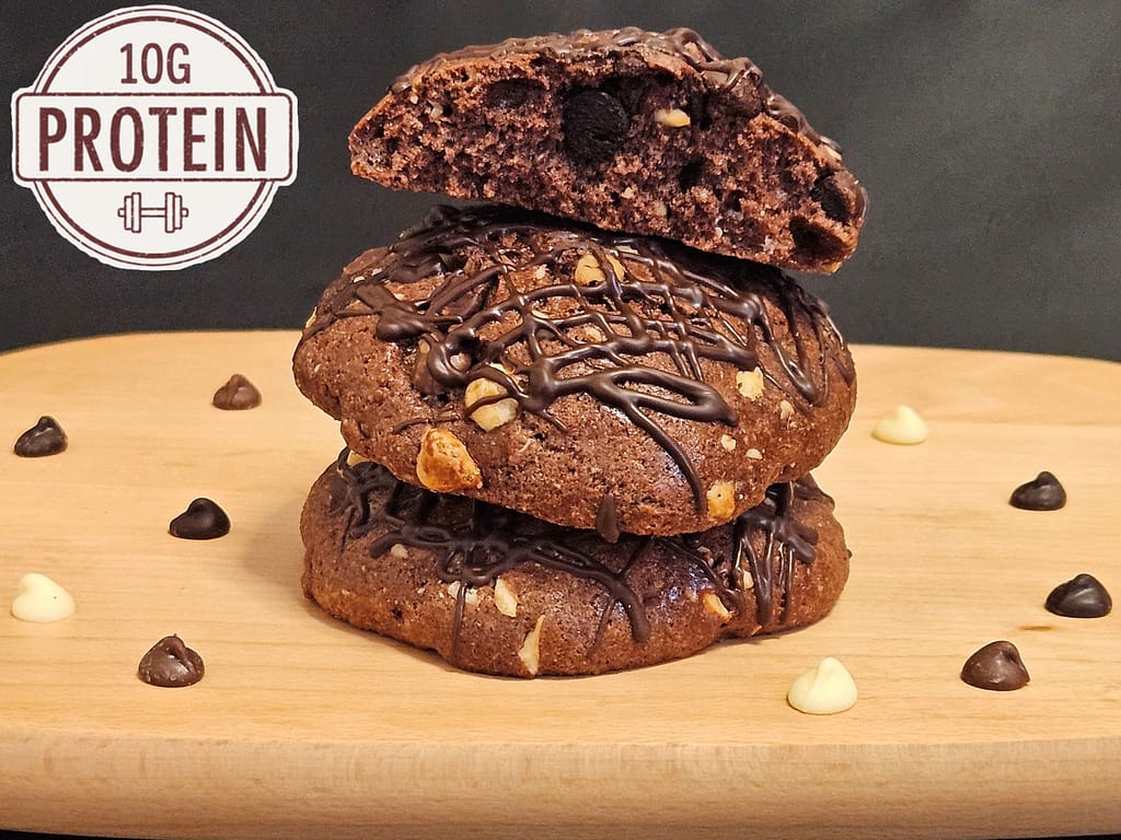 Triple Chocolate Hazelnut Soft Cookie