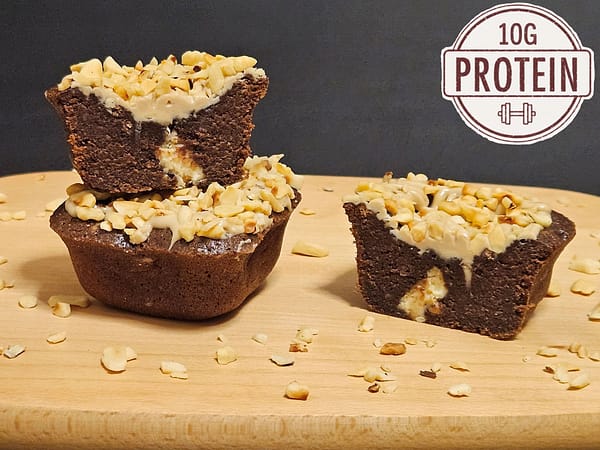 White Chocolate Hazelnut Brownie