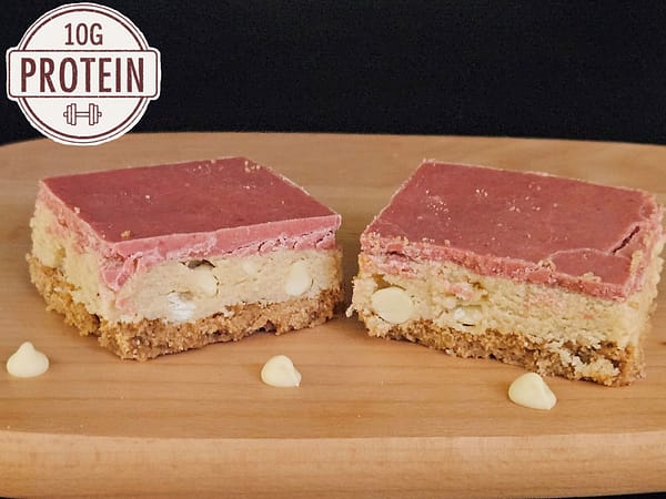 Strawberry Cheesecake Cookie Dough Bar