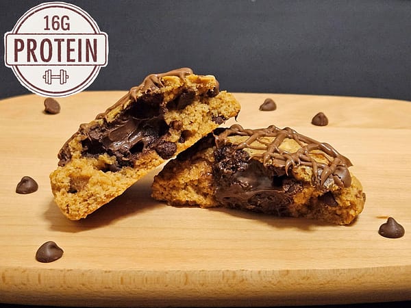 STUFFED Peanut Chocolate Chip Cloud Cookie