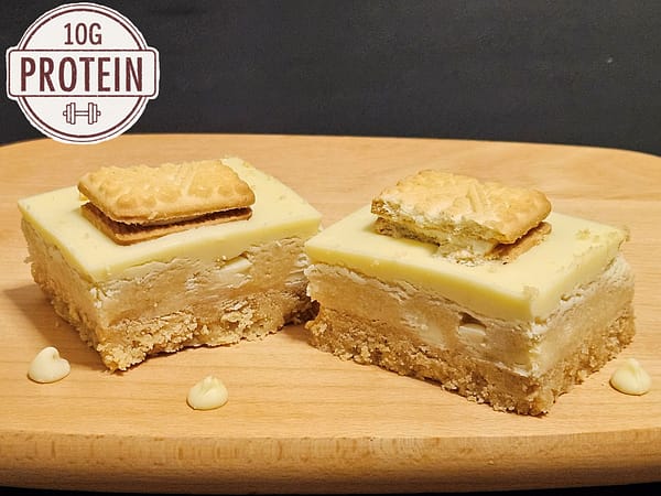 Custard Cream Cookie Dough Bar