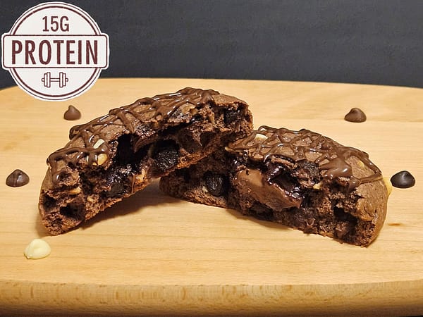 STUFFED Triple Chocolate Hazelnut Cloud Cookie